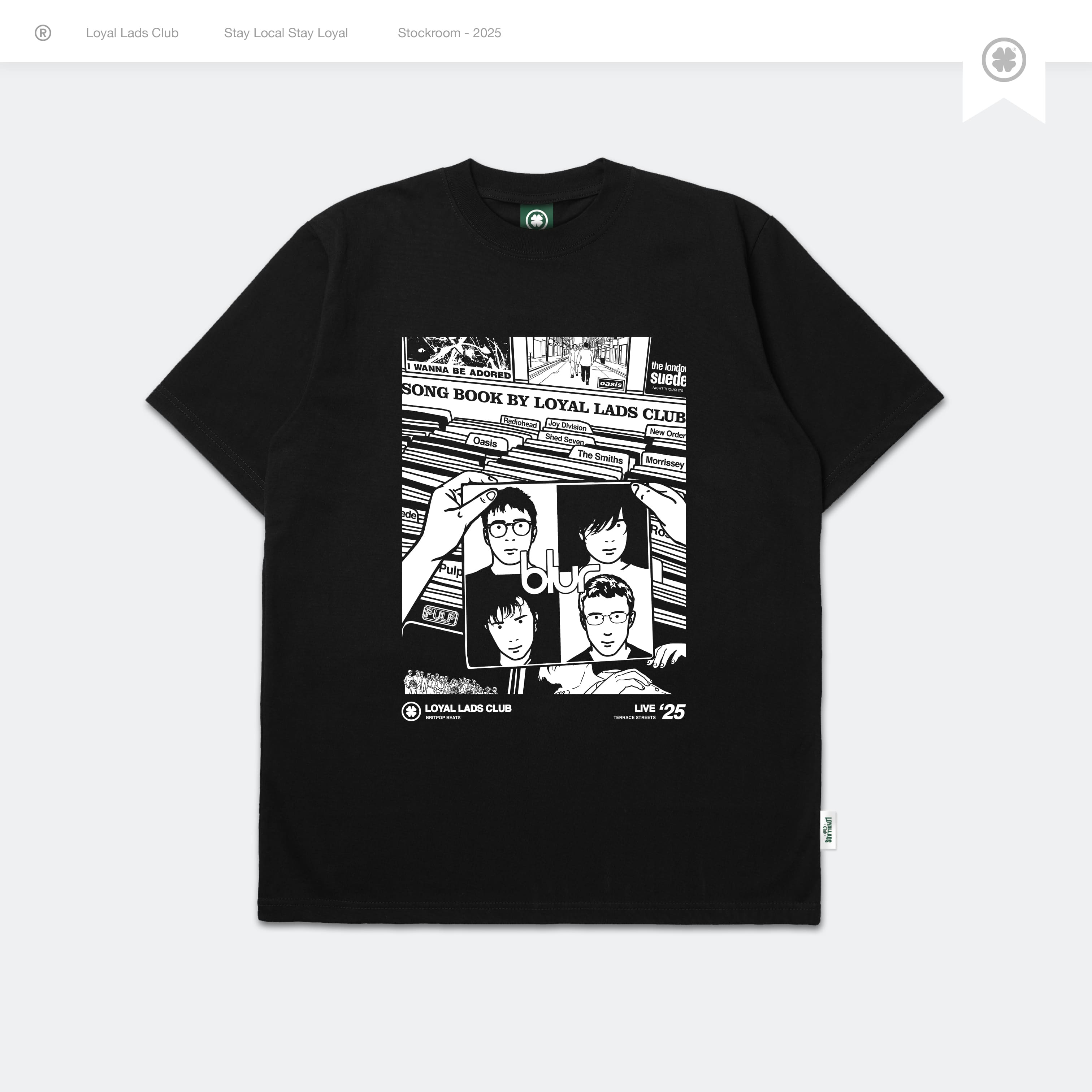 LOYAL LADS CLUB LOYAL LADS CLUB | Tshirt - Beats Black BLACK unisex TSHIRT – SKU LOYAL-TS-BTS-B-009