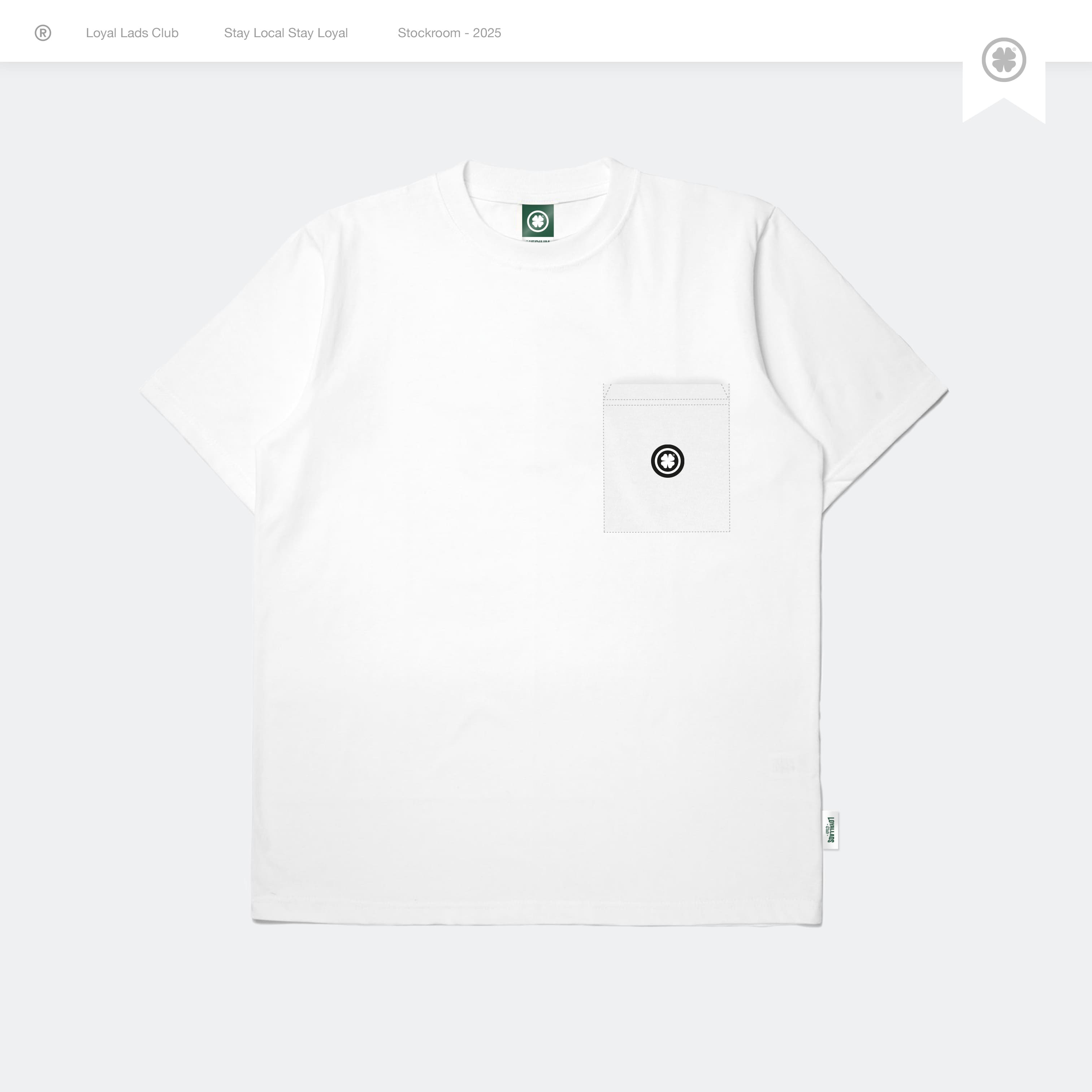 LOYAL LADS CLUB LOYAL LADS CLUB | Tshirt - Fly Away WHITE unisex TSHIRT – SKU LOYAL-TS-FAY-020