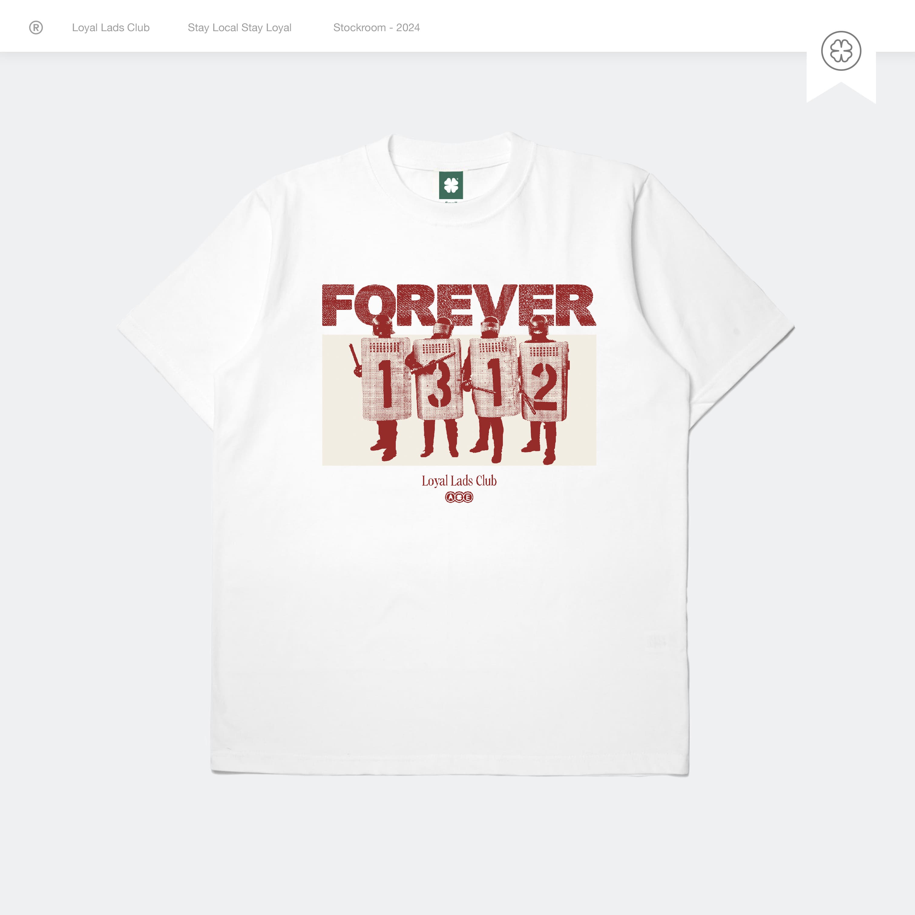 LOYAL LADS CLUB LOYAL LADS CLUB | Tshirt - 1312 BLACK unisex TSHIRT – SKU LOYAL-TS-1312-001