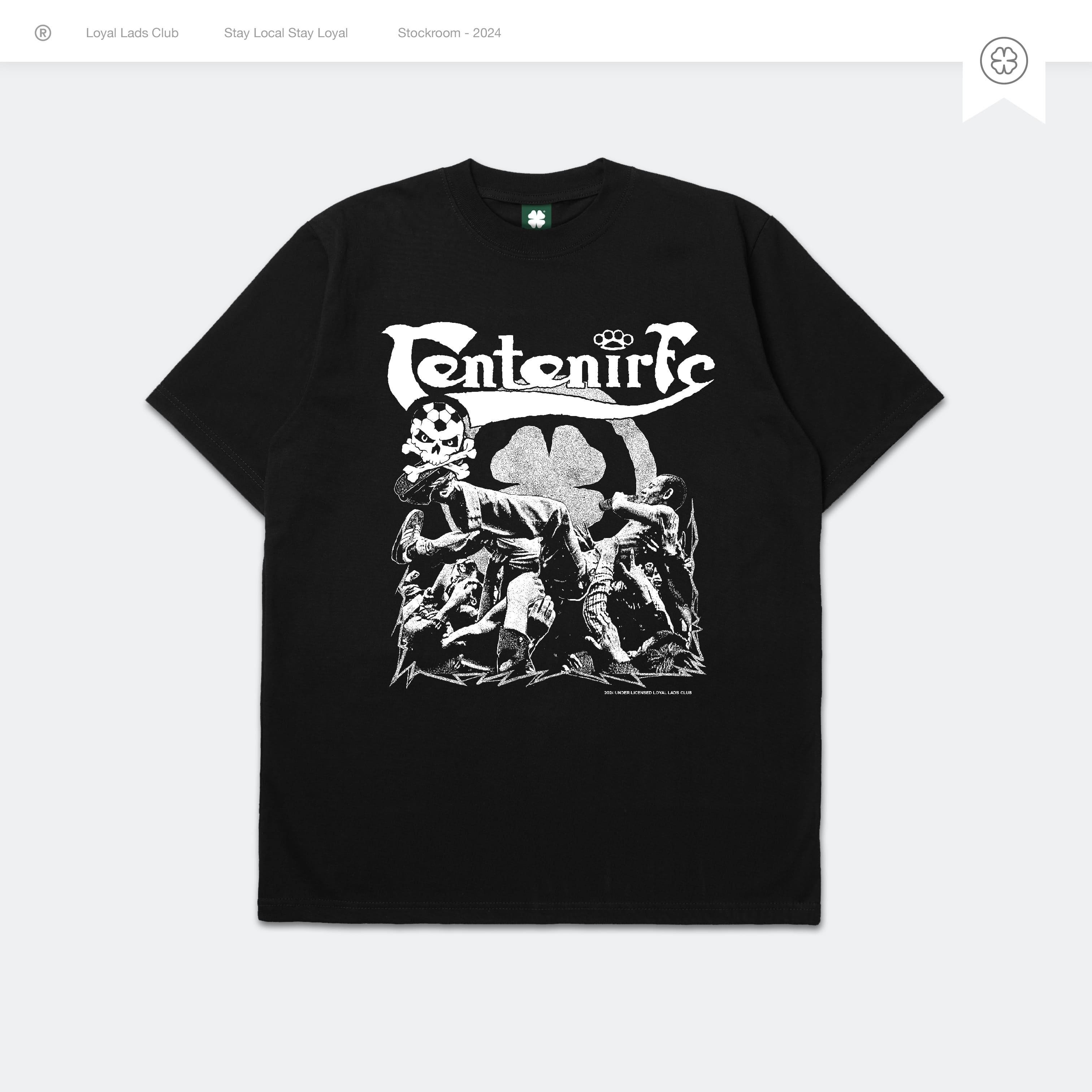 LOYAL LADS CLUB LOYAL LADS CLUB | Tshirt - Rentenir BLACK unisex TSHIRT – SKU LOYAL-TS-RTR-046