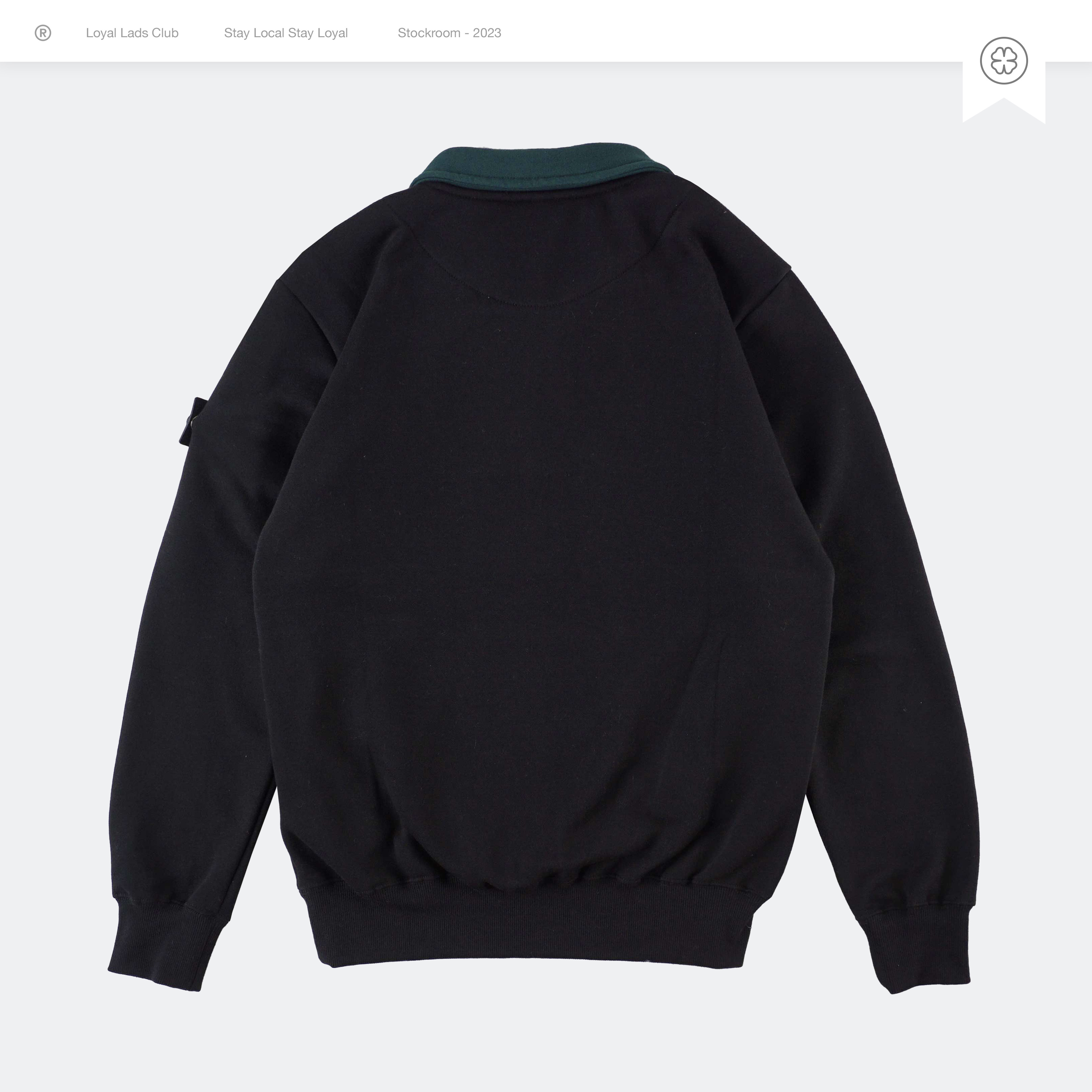 Halfzip - Homerun Black - Thumbnail 2