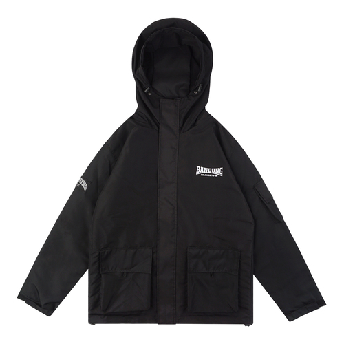 BBTU JACKET - PARKA BLACK BRIGADE