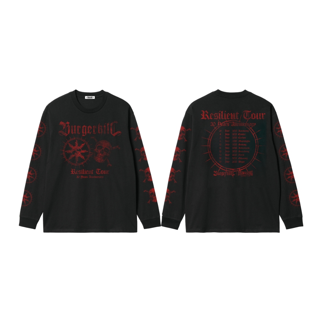 T-SHIRT LS BBTU X BURGERKILL