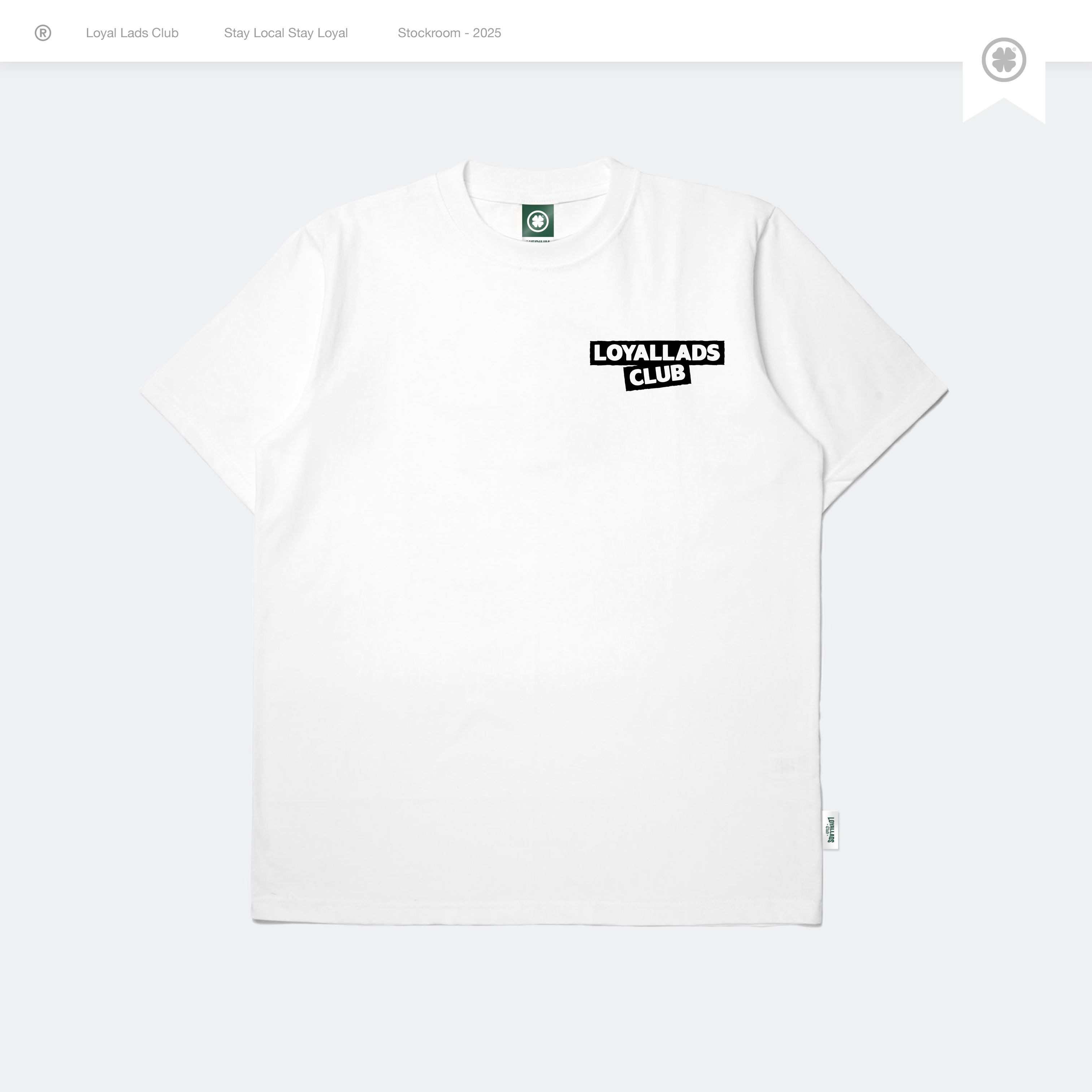 Tshirt - Roar White - Thumbnail 1