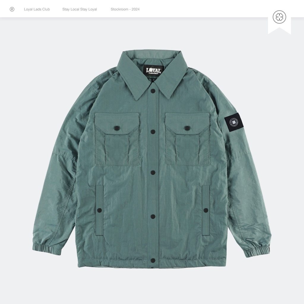 Overshirt - Glasgow Sage - Thumbnail 2