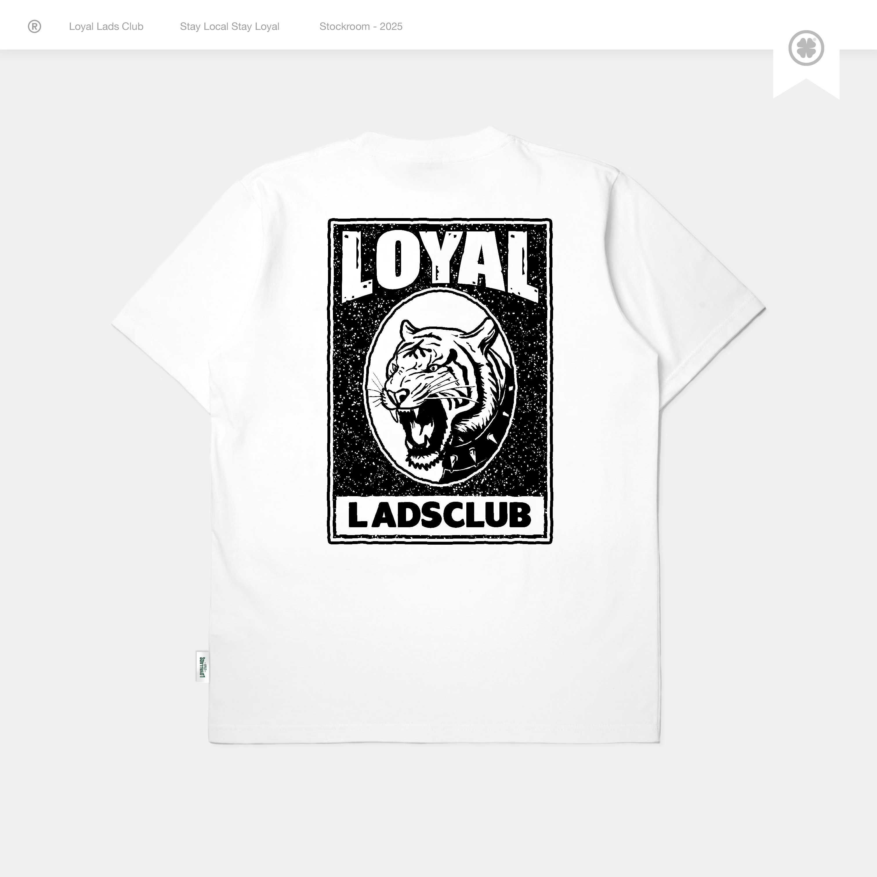 Tshirt - Roar White - Thumbnail 2